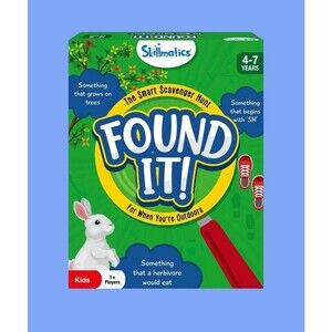 Skillmatics Outdoor Scavenger Hunt Card Game - Found It, Learning Toys,
